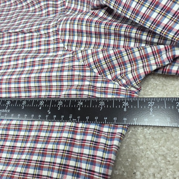 Ralph Lauren Shirt Mens 2XL‎ White Red Plaid Pony Button Down Custom Fit Outdoor - Picture 7 of 9